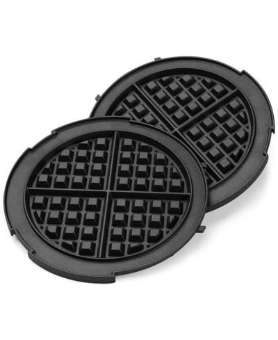 Cuisinart 2-in-1 Classic Or Belgian Removable Plate Waffle Maker In Stainless Steel