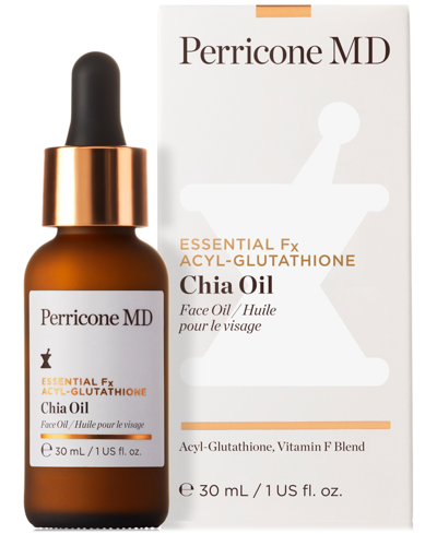 Shop Perricone Md Essential Fx Acyl-glutathione Chia Oil, 1 Oz. In No Color