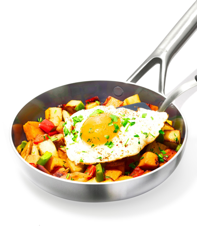 Oxo Mira Tri-ply Stainless Steel 8" Frying Pan In Stainless Steel