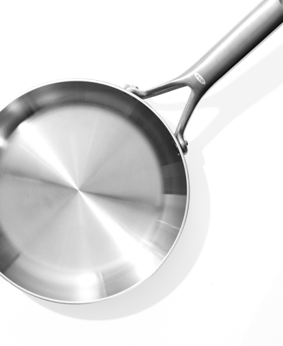 Oxo Mira Tri-ply Stainless Steel 8" Frying Pan In Stainless Steel