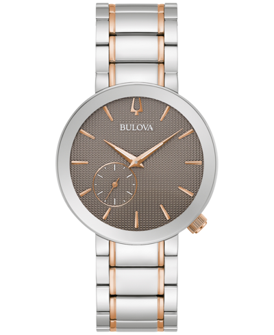 Shop Bulova Women's Latin Grammy Futuro Two-tone Stainless Steel Bracelet Watch 35mm