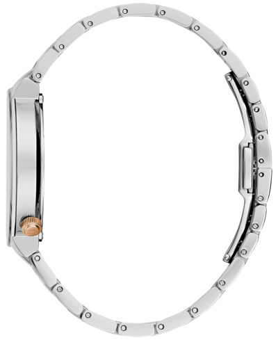 Shop Bulova Women's Latin Grammy Futuro Two-tone Stainless Steel Bracelet Watch 35mm