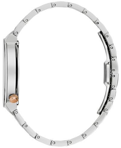 Bulova Women's Latin Grammy Futuro Two-tone Stainless Steel Bracelet Watch 35mm In Two-tone
