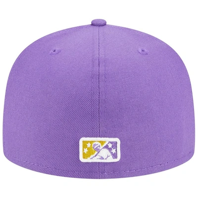 Shop New Era Purple New Hampshire Fisher Cats Theme Nights New Hampshire Primaries Uncle Sam 59fifty Fitt
