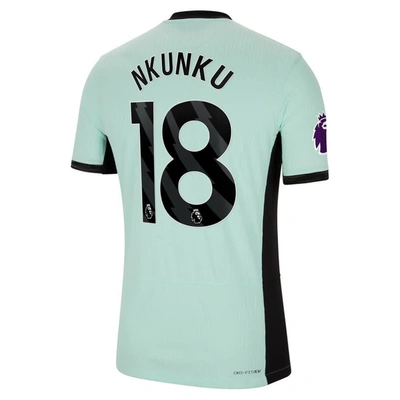 Shop Nike Christopher Nkunku Mint Chelsea 2023/24 Third Match Authentic Player Jersey