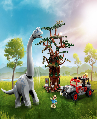 Shop Lego Jurassic World 76960 Brachiosaurus Discovery Toy Building Set With Dr. Alan Grant, Dr. Ellie Sattler In Multicolor