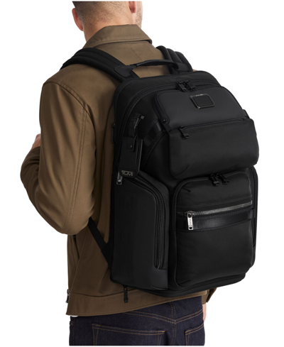 Shop Tumi Alpha Bravo Nomadic Backpack In Black