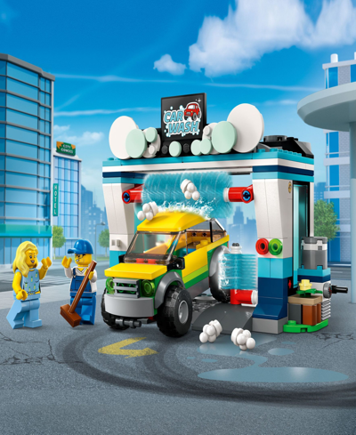Shop Lego My City 60362 Car Wash Toy Portable Building Set With Minifigures In Multicolor