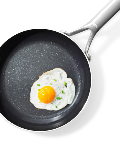 Oxo Mira Tri-ply Stainless Steel Non-stick 8" Frying Pan In Stainless Steel