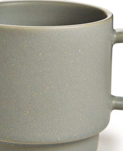 Shop Oake Blue Stoneware Mug, Created For Macy's
