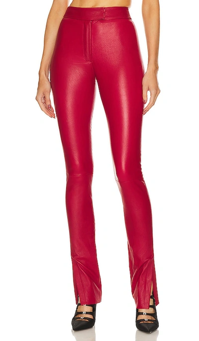 Shop Lamarque Dawn Pants In Red