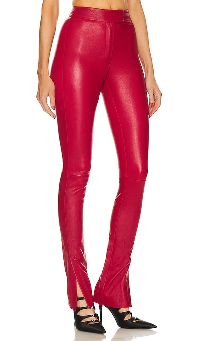 Shop Lamarque Dawn Pants In Red