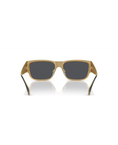 Shop Versace Men's Sunglasses Ve2262 In Black