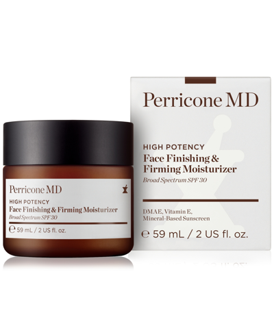 Shop Perricone Md High Potency Face Finishing & Firming Moisturizer Spf 30, 2 Oz. In No Color