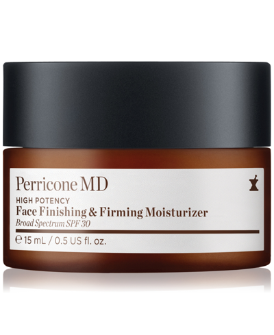 Perricone Md High Potency Face Finishing & Firming Moisturizer Spf 30, 2 Oz. In No Color