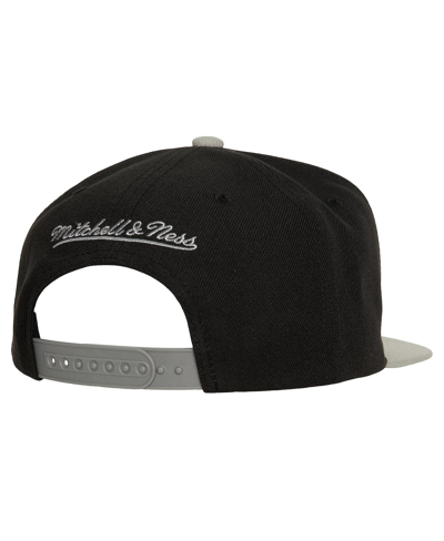 Mitchell & Ness Men's  Black Los Angeles Kings Core Team Ground 2.0 Snapback Hat In Black