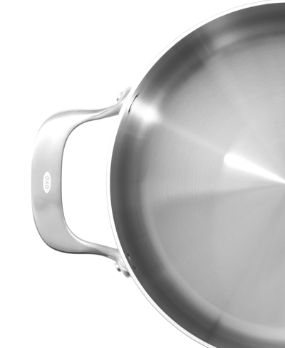 Shop Oxo Mira Tri-ply Stainless Steel 11" Stock Pot With Lid