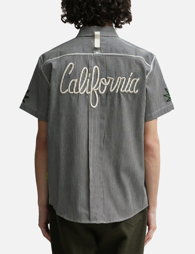 Shop Advisory Board Crystals Abc. California Short Sleeve Shirt In Black