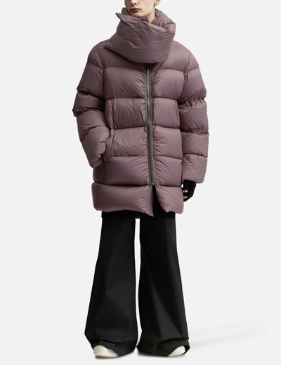 Rick Owens Mountain Jacket In Purple
