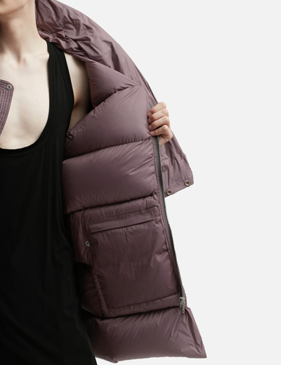Rick Owens Mountain Jacket In Purple