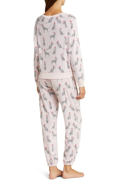 Shop Honeydew Intimates Star Seeker Jersey Pajamas In Precious Dalmatian