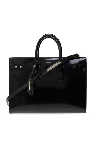 Shop Saint Laurent Sac De Jour Large Tote Bag In Black