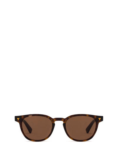 Shop Bottega Veneta Eyewear Panthos Frame Sunglasses In Multi