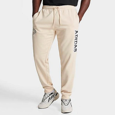 Shop Adidas Originals Adidas Men's Originals Collegiate Jogger Pants In Sand Strata
