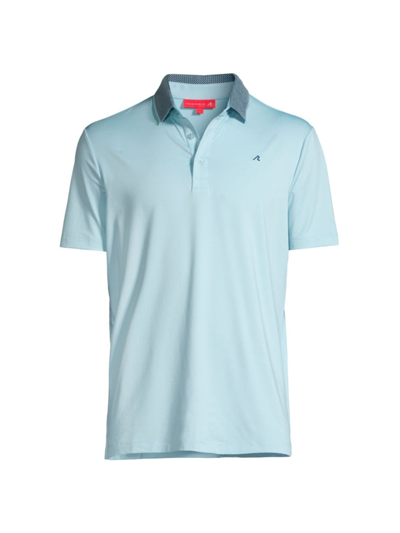 Shop Redvanly Men's Darby Polo In Stratosphere