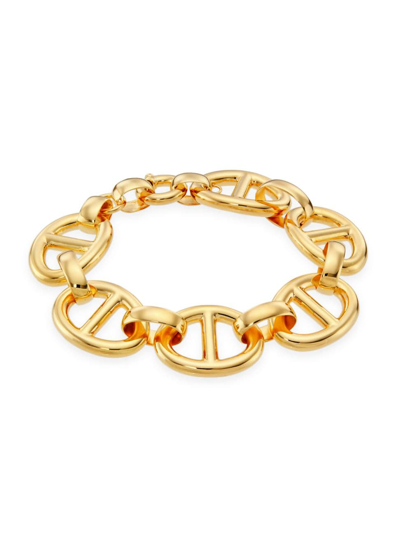 Shop Saks Fifth Avenue Women's 14k Yellow Gold Mariner Chain Bracelet