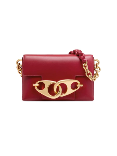 Shop Tom Ford Women's Medium Carine Leather Shoulder Bag In Red