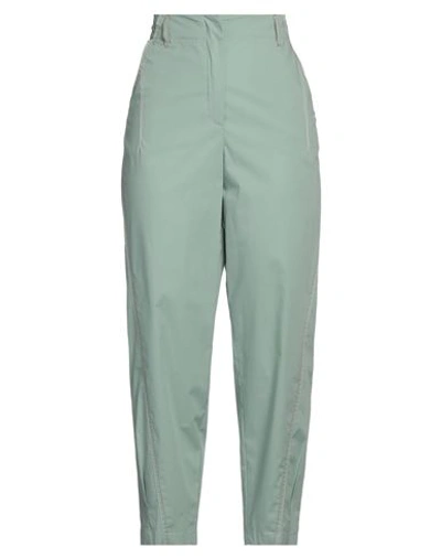 Beatrice B Beatrice .b Woman Pants Light Green Size 4 Cotton, Elastane In Green