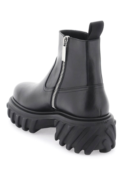 Shop Off-white Tractor Motor Boots In Black