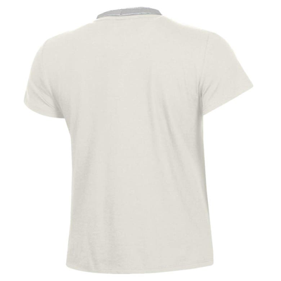 Shop Under Armour White Cincinnati Bearcats Iconic T-shirt In Cream