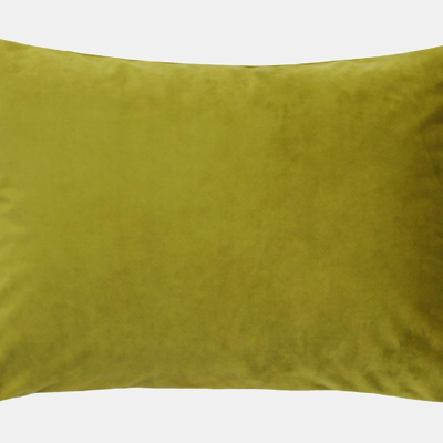 Shop Paoletti Fiesta Rectangle Cushion Cover In Green