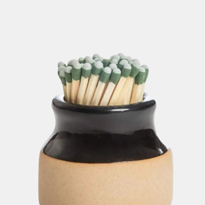 Shop Vigor Ceramic Match Holder With Striker Match Jar