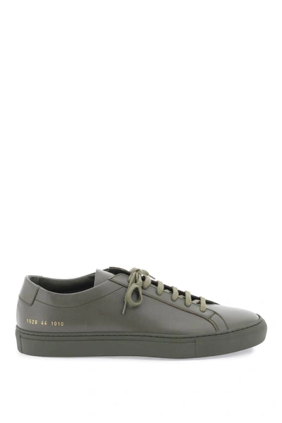 Shop Common Projects Original Achilles Low Sneakers In Brown