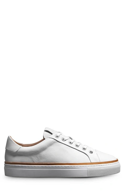 Allen Edmonds Flynn Leather Sneaker In White