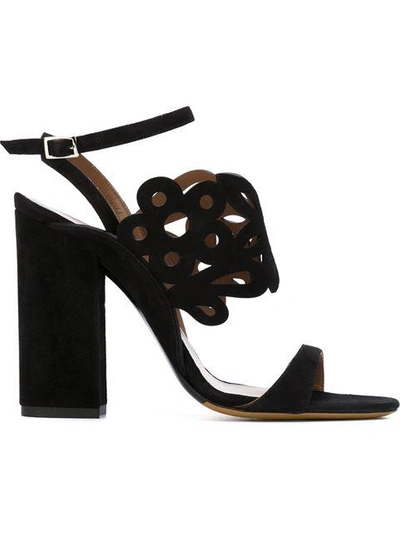 Shop Tabitha Simmons 'emi' Sandals - Black