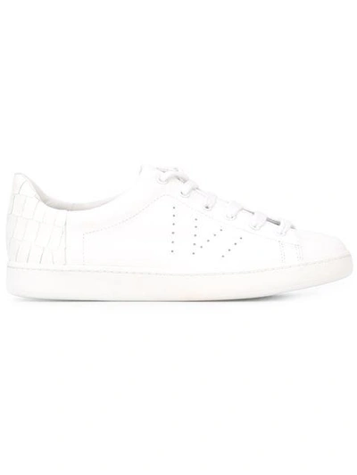 Shop Vince Contrast Heel Counter Sneakers