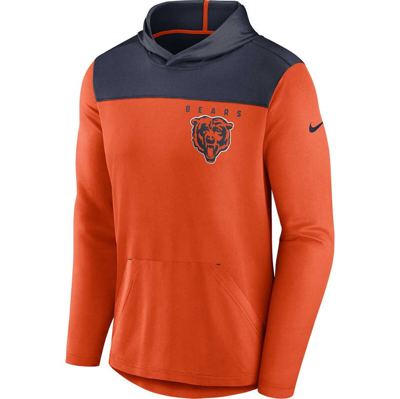 Shop Nike Orange Chicago Bears Fan Gear Pullover Hoodie