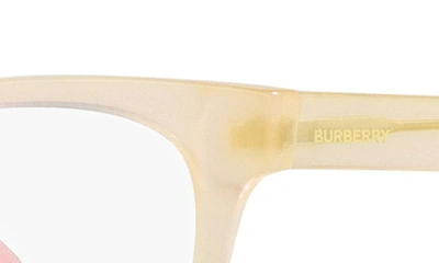 Shop Burberry Evelyn 53mm Cat Eye Optical Glasses In Pink