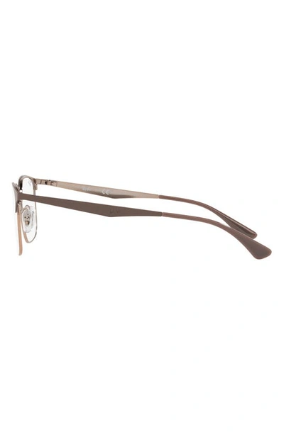 Ray Ban 52mm Optical Glasses In Copper
