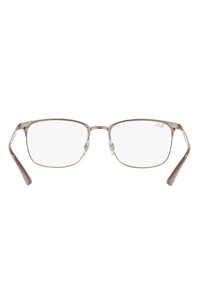 Ray Ban 52mm Optical Glasses In Copper