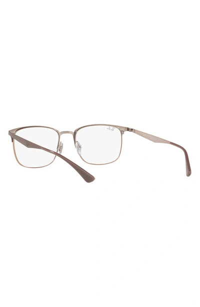 Shop Ray Ban 52mm Optical Glasses In Copper