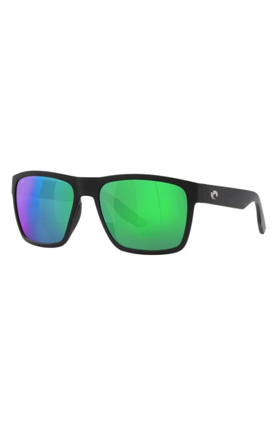 Shop Costa Del Mar Paunch Xl 59mm Square Sunglasses In Green