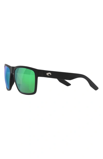 Shop Costa Del Mar Paunch Xl 59mm Square Sunglasses In Green