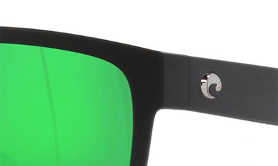 Shop Costa Del Mar Paunch Xl 59mm Square Sunglasses In Green