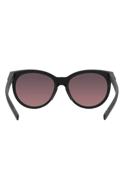Costa Del Mar Victoria 56mm Gradient Round Sunglasses In Net Gray