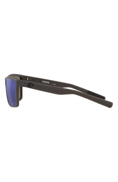 Shop Costa Del Mar Rinconcito 60mm Polarized Rectangular Sunglasses In Gray
